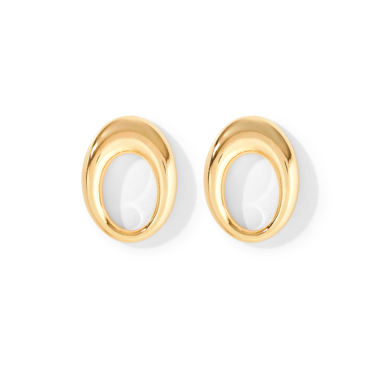 Brinco Twist Oval