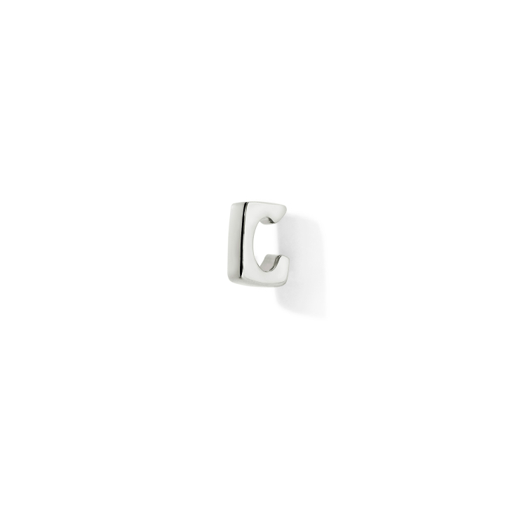 Brinco piercing Sleek Geo Retângulo