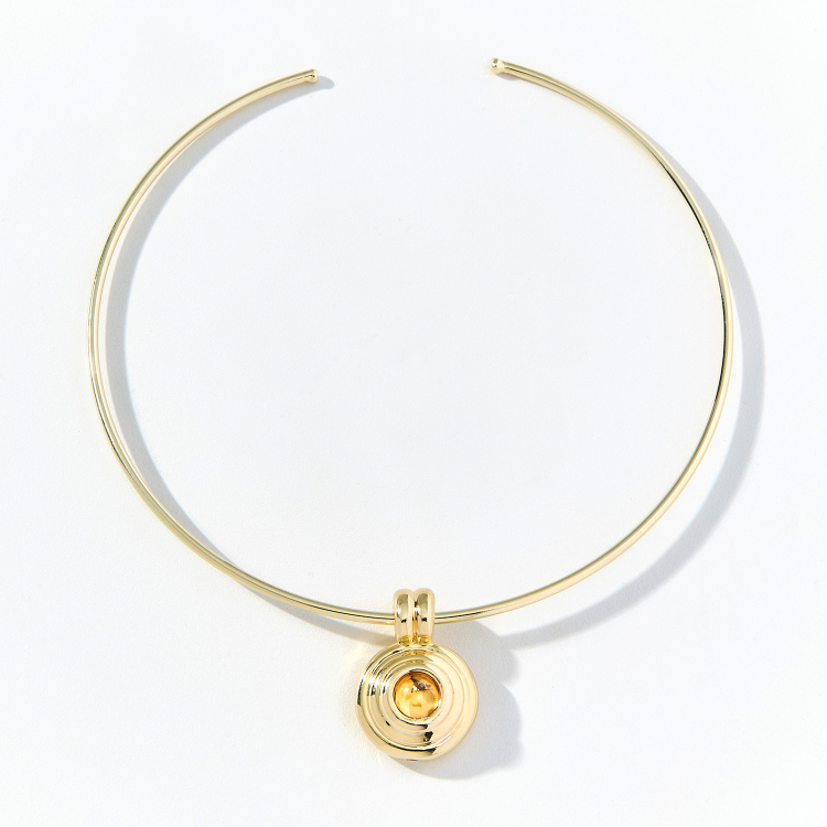 CHOKER GOMOS EM OURO