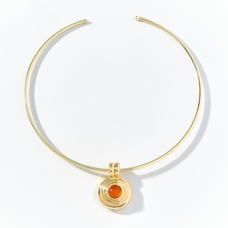 CHOKER GOMOS EM OURO