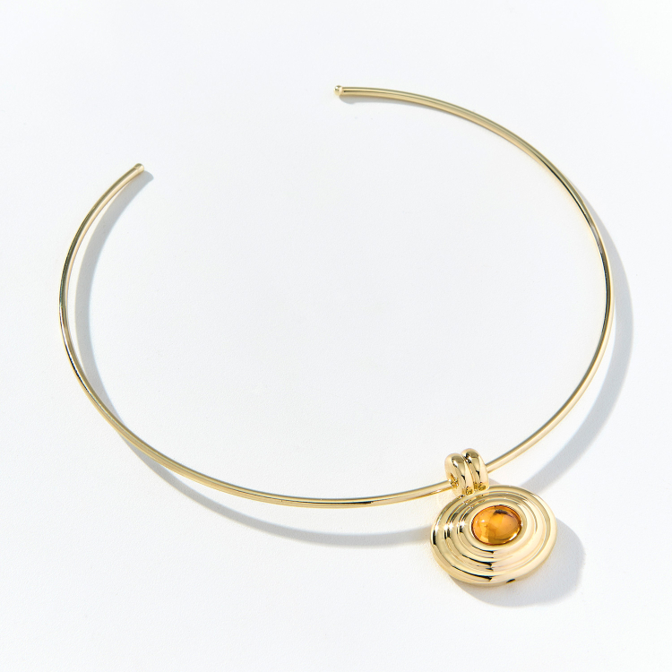 CHOKER GOMOS EM OURO