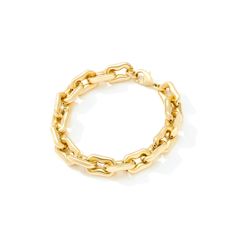 Pulseira Links retangular médios